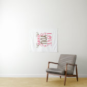 Tenture Cadeau de couple Je t'aime plus (En situation (horizontale))