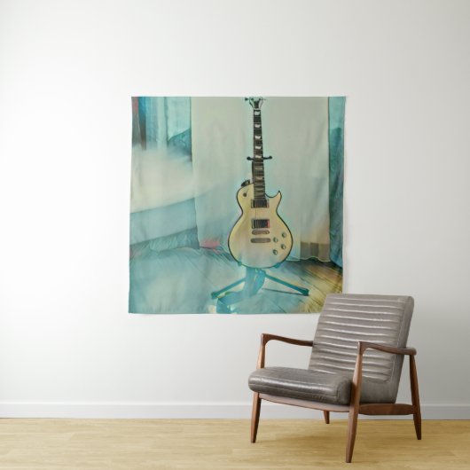 Tenture cadeau de guitare classique pour papa (En situation)