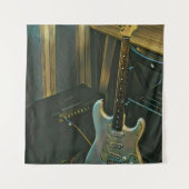 Tenture cadeau de guitare électrique basse acoustique (Devant)