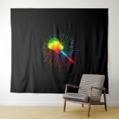 Tenture Cadeau de guitare Lake Shadow Love pour les amateu (En situation (horizontale))