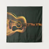 Tenture Cadeau de guitariste cool (Devant (Horizontal))
