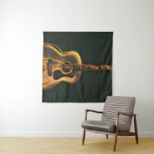 Tenture Cadeau de guitariste cool (En situation (horizontale))