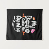 Tenture Cadeau de mère que mon patron m'appelle Tante (Devant (Horizontal))