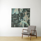 Tenture Cadeau de moto vintage (En situation (horizontale))