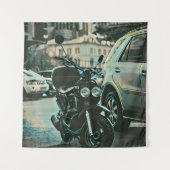 Tenture Cadeau de moto vintage (Devant)