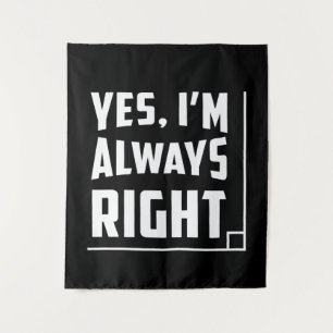 Tenture Cadeau drôle de mathématiques de maths