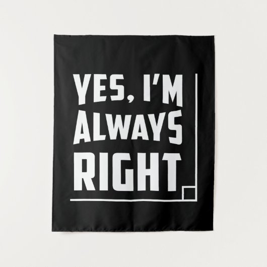 Tenture Cadeau drôle de mathématiques de maths (Devant)