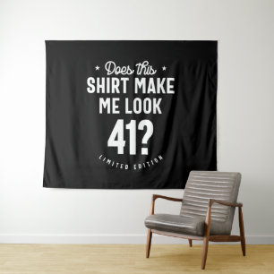 Tenture Cadeau drôle pour 41 ans - 41e anniversaire