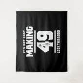 Tenture Cadeau drôle pour 49 ans - 49e anniversaire (Devant)