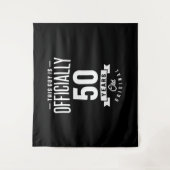 Tenture Cadeau drôle pour 50 ans - 50e anniversaire (Devant)