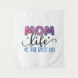 Tenture Cadeau Mère Maman La Vie Est La Meilleure Vie