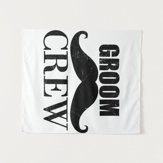 Tenture Cadeau noir pour enterrement de vie de garçon (Devant (Horizontal))