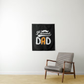 Tenture Cadeau Papa Papa béni (En situation)