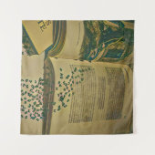 Tenture Cadeau pour amateur de bibliothèque (Devant (Horizontal))