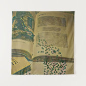 Tenture Cadeau pour amateur de bibliothèque (Devant)