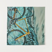 Tenture Cadeau pour amateur de cyclisme (Devant (Horizontal))