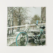 Tenture Cadeau pour amateur de cyclisme (Devant)