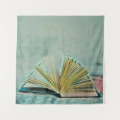 Tenture Cadeau pour amateurs de lecture (Devant)