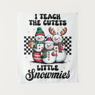 Tenture Cadeau pour Enseignant J'enseigne aux plus migno