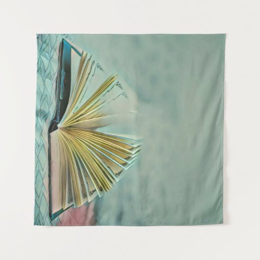 Tenture Cadeau pour les amateurs de lecture (Devant (Horizontal))