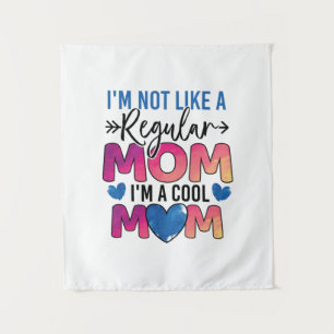 Tenture Cadeau pour maman Je suis une maman cool