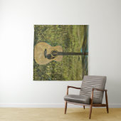 Tenture Cadeau pour petit ami guitariste (En situation (horizontale))