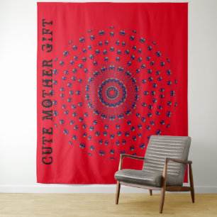TENTURE CADEAU_ROSE_RED_RMDESIGNFLO55_ DE LA MÈRE