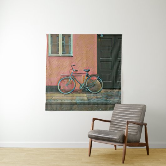 Tenture Cadeaux de cycliste pour elle (En situation)