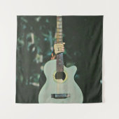 Tenture Cadeaux de guitariste cool (Devant)