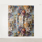 Tenture Cadeaux de retraite sur mesure pour la Fleur sauva (Devant)