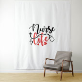 Tenture Cadeaux de vie infirmière (En situation)