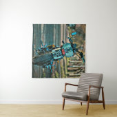 Tenture cadeaux moto pour petit ami (En situation (horizontale))