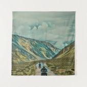 Tenture Cadeaux pour un motard (Devant)