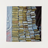 Tenture Cadeaux uniques pour les amoureux des livres (Devant)