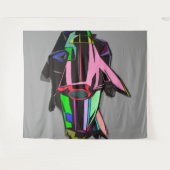 Tenture Cadillac coloré (Devant (Horizontal))