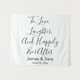 Tenture Cadre De Mariage Personnalisé Accueil Chic Photo B