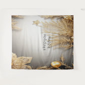 Tenture Cadre de vacances décoratif or unique (Devant (Horizontal))