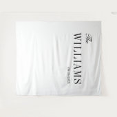 Tenture Cadre mariage moderne et élégant (Devant (Horizontal))