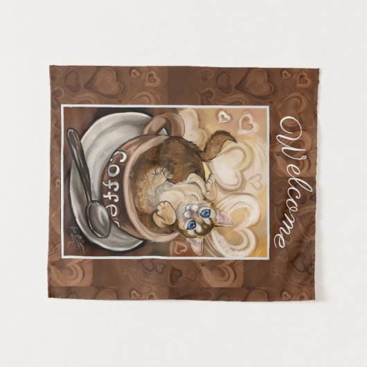 Tenture Café (Devant (Horizontal))