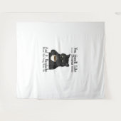 Tenture Café En Chat Noir Vous Sentez Comme Un Drame Et Un (Devant (Horizontal))