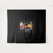 Tenture Café est pour Weary Funny Giraffe Lover café (Devant (Horizontal))