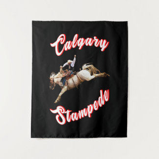 Tenture Calgary Heure Canada Juillet Riders Calgary Stampe