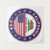Tenture Californie (Devant (Horizontal))