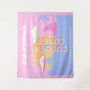 Tenture Californie, Travel Art, Preppy
