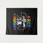 Tenture Câlins gratuits de maman (Devant (Horizontal))