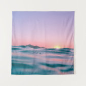 Tenture Calm body of water during golden hour (Devant)