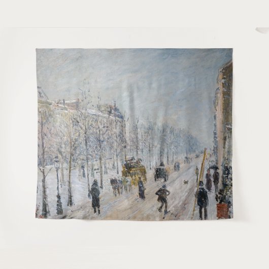 Tenture Camille Pissarro - Boulevards extérieurs, Effet Ne (Devant (Horizontal))