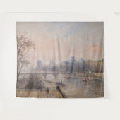 Tenture Camille Pissarro - La Seine et le Louvre (Devant (Horizontal))
