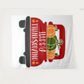 Tenture Camion de Thanksgiving (Devant (Horizontal))