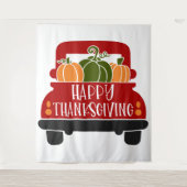 Tenture Camion de Thanksgiving (Devant)